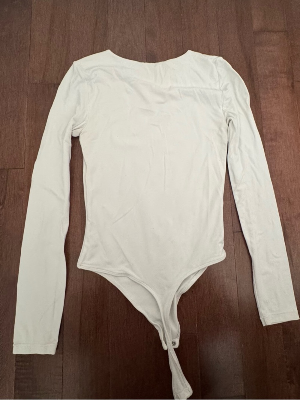 Babaton Cream Long Sleeve Crew Bodysuit - Picture 7 of 7